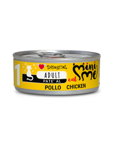 Disugual MiniMe Lata nº1 Adulto de Pollo para Gatos 85gr