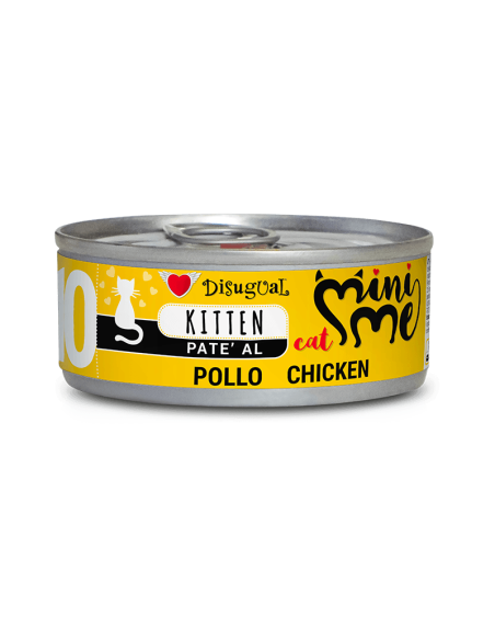 Disugual MiniMe Lata nº10 Kitten de Pollo para Gatitos 85gr
