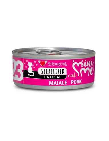 Disugual MiniMe Lata nº23 Sterilised de Cerdo para Gatos 85gr