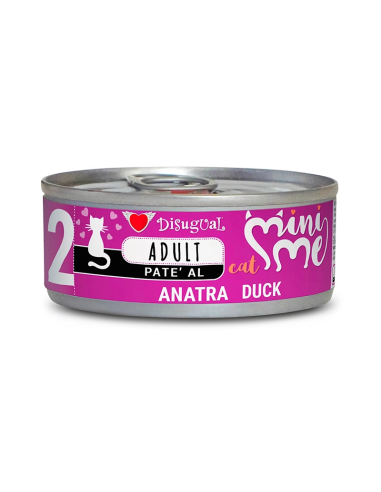 Disugual MiniMe Mousse Lata n31Adulto De Pato para Gatos 85gr