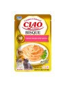 Churu gato entree bisque receta de pollo con salmón 40g