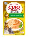 Churu gato entree bisque receta de pollo con atún 40g