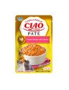 Churu gato entree paté receta de pollo con salmón 40g