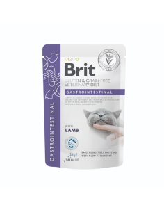Brit GASTROINTESTINAL Gravy Cordero para gatos 85gr