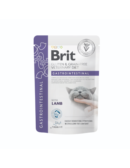 Brit GASTROINTESTINAL Gravy Cordero para gatos 85gr