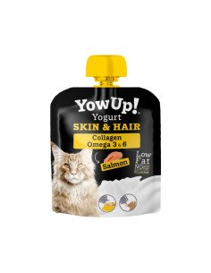 Yowup Yogurt Natural Salmón Piel y Pelo para Gatos
