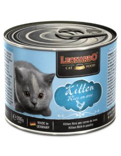 Leonardo Kitten Rico en Ave Lata para Gatitos 200gr