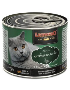 Leonardo Rico en Pato Lata para Gatos 200gr