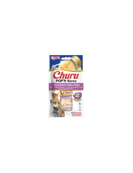 Churu Pop'n Serve Atún y Bonito para gatos