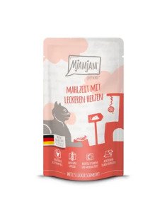 MjAMjAM - Bolsita de comida exprimible con deliciosos corazones 1,25gr