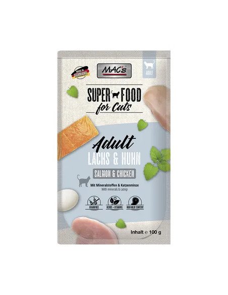 MAC's Cat Pouch Pollo y Salmón 100gr