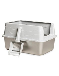 Arenero para gatos Freshcat Inox 60x40x30cm