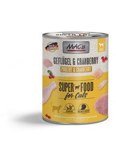 MAC’s Gatos Comida Húmeda Ave y Arándanos Rojos 800gr