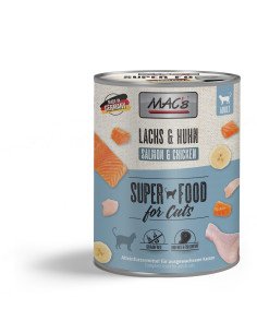 MAC’s Gatos Comida Húmeda Pollo y Salmón 800gr