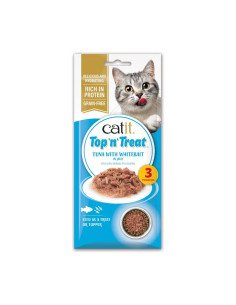 Catit Top 'n' Treat de Atún y Shirasu