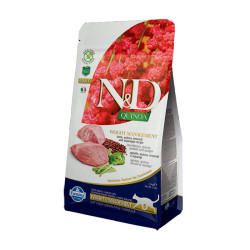 Farmina Cat Quinoa N&D Weight Management Cordero