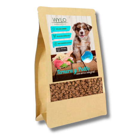 Wylo Gourmet Dog Puppy (Pollo & Ternera) 10kg