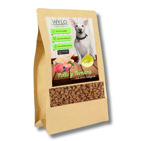 Wylo Gourmet Dog Adult (Pollo & Ternera)