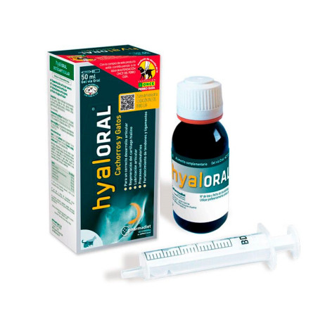 Hyaloral Gel Perros y Gatos 50ml